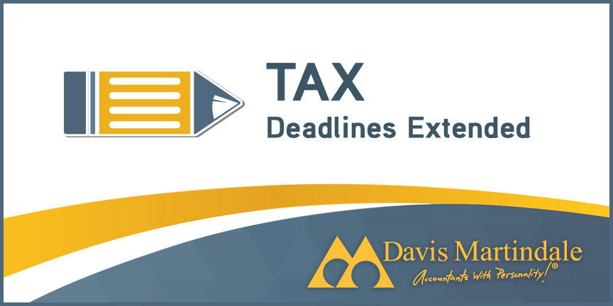 Tax deadline extended Tax Deadline Extended