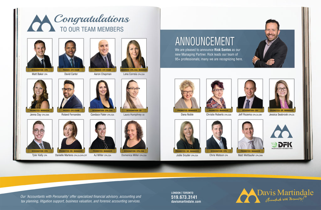 19-833 Congratulations AD-DPS-3 Congratulations to Team Members For Passed Exams, and Promotions. Image looks like a page of a book.