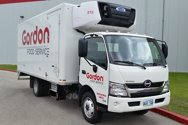 hino truck with other company logo