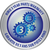 3 Year Parts Warranty logo