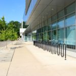 400 Series Bike Racks painted black