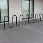 Black 400 Series Bike Racks