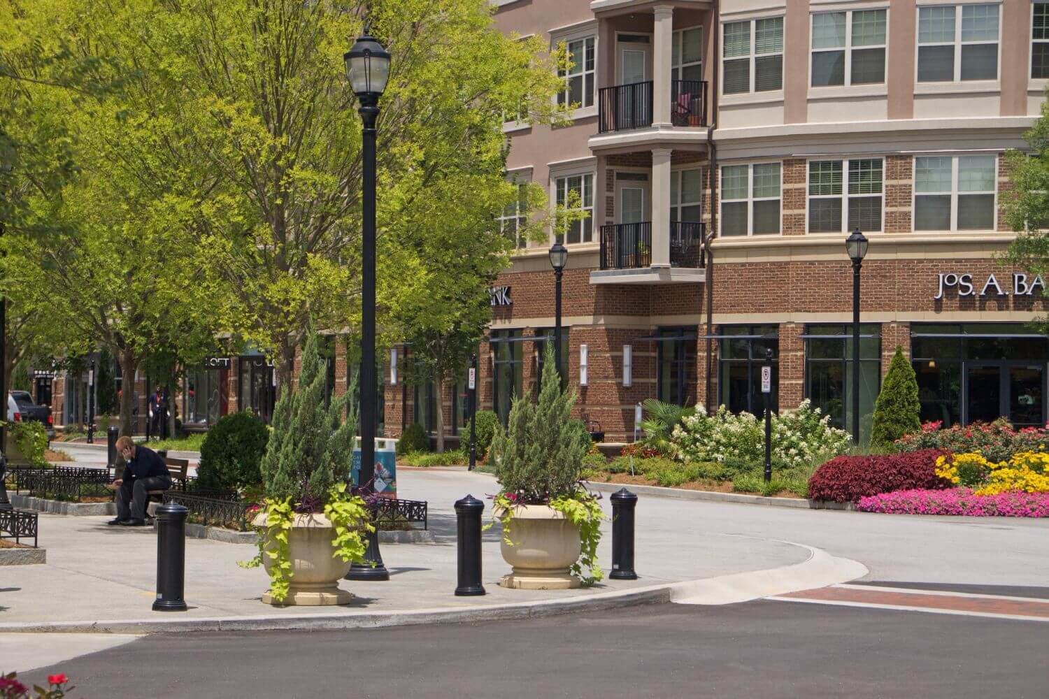 Bollards at Emory Point