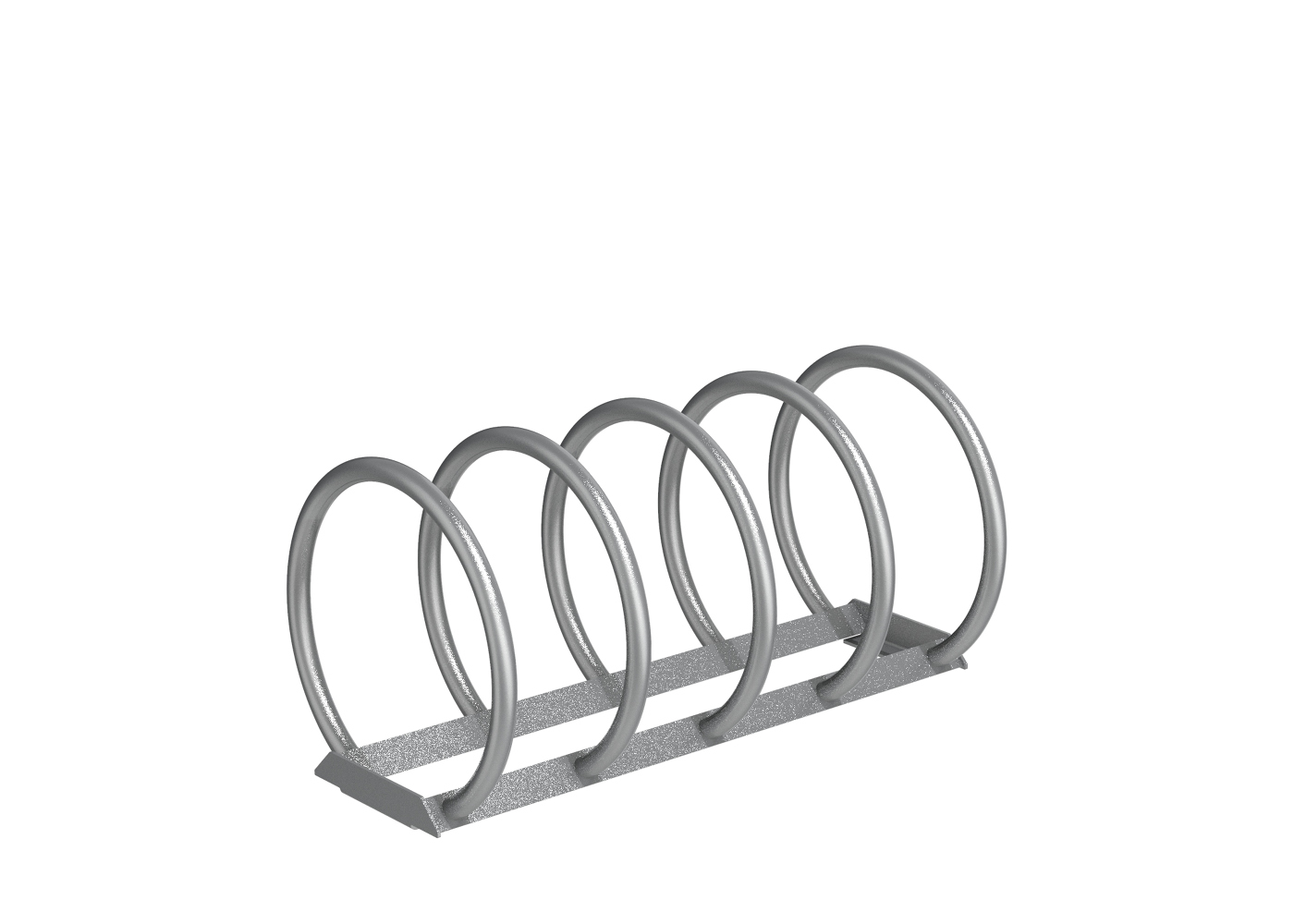 MBR-0350 Bicycle Rack with 5 Loops