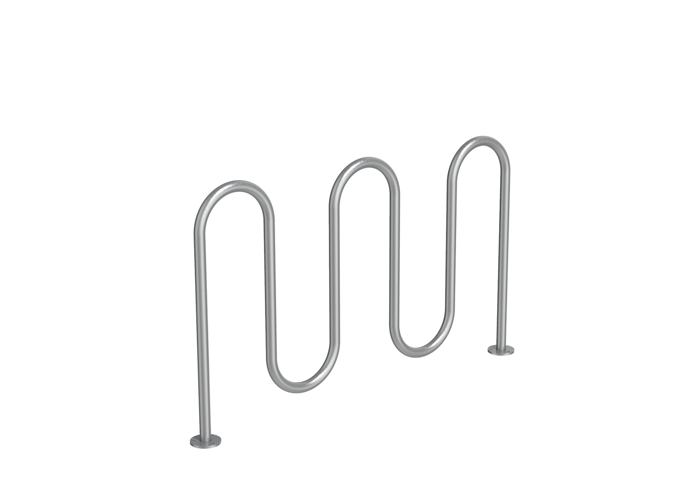 Silver Bike Rack