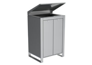 Trash can with Two compartments
