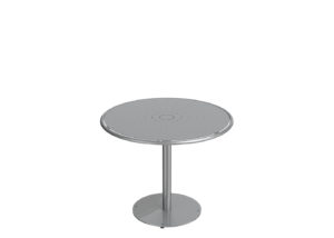 Circular Metal Table
