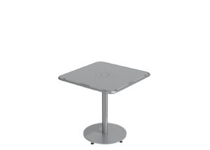 Small Metal Square Table