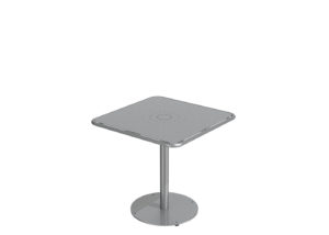 Small Metal Square Table