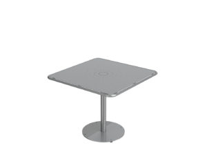 Small Metal Square Table