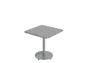 Small Metal Square Table