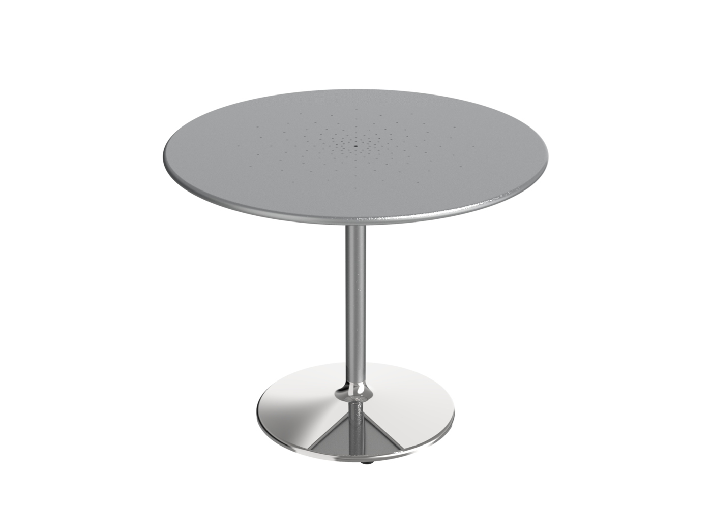 Grey Circular table