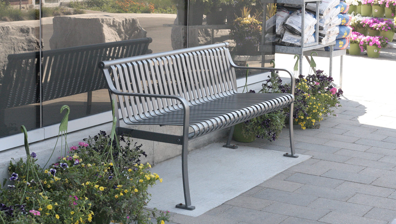 mbe-0510-series_metal_2 Metal Backed Bench with Arms