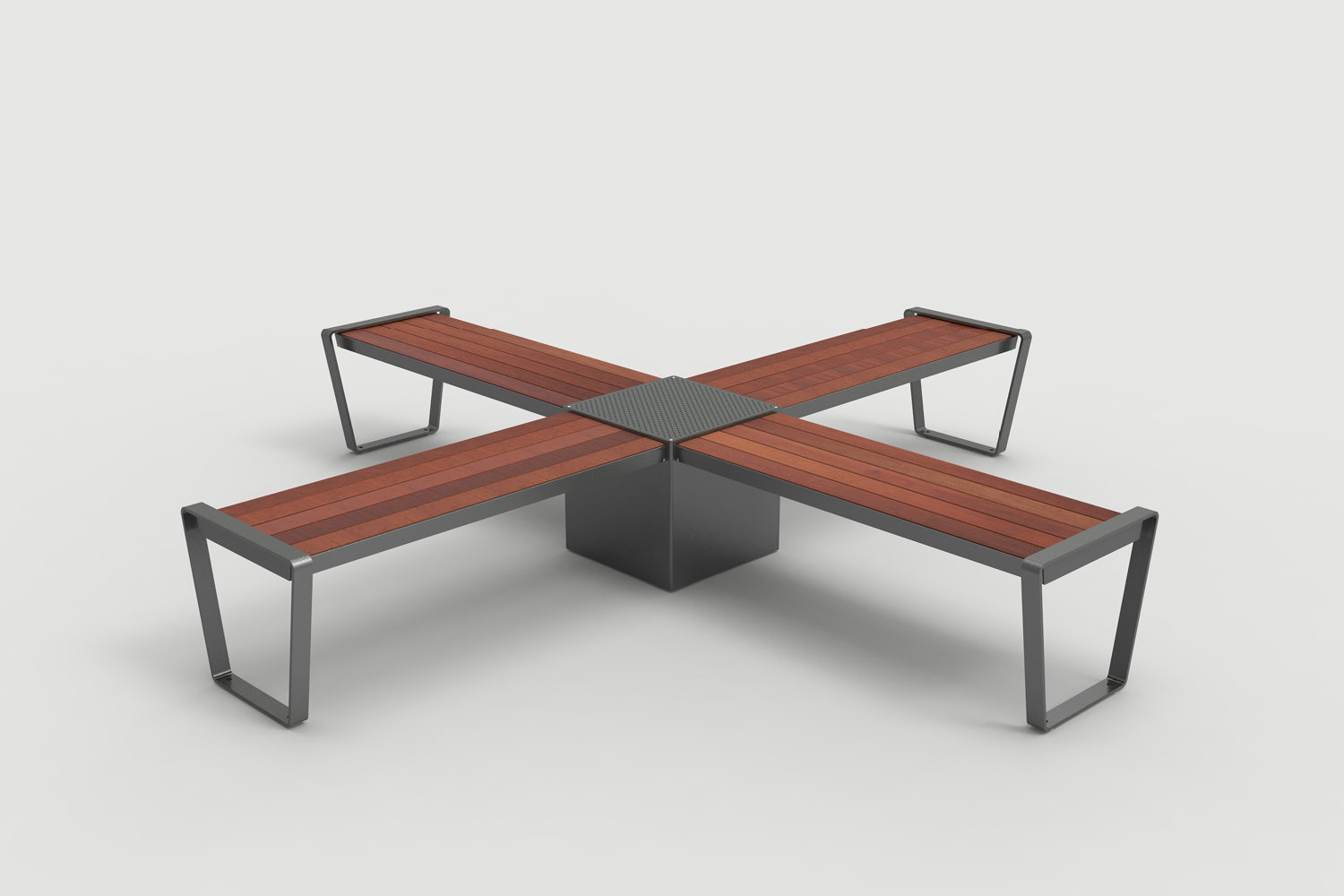 Lexicon Layout LXM1500-00001: Straight, Backless Wood, Armless, Square Module