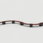 Lexicon Layout LXM1500-00003: Curved, Backless Wood, Square Modules