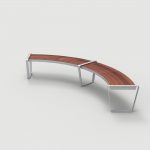 Lexicon Layout LXM1500-00006: Curved, Backless Wood, Armless