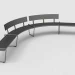 Lexicon Layout LXM1500-00010: Backed and Backless, Curved and Straight, Steel