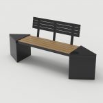 Lexicon Layout LXM1500-00014: Straight, Laser Cut Backrest, HDPC, Triangular Modules