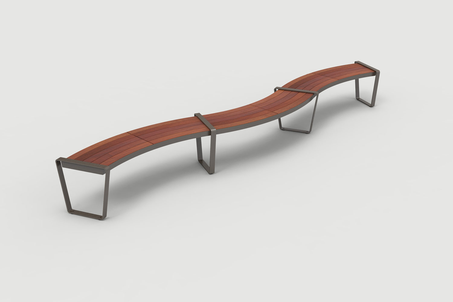 Lexicon Layout LXM1500-00017: Curved, Backless Wood, Armless