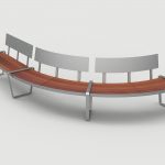 Lexicon Layout LXM1500-00025: Curved, Backed Wood, Armless