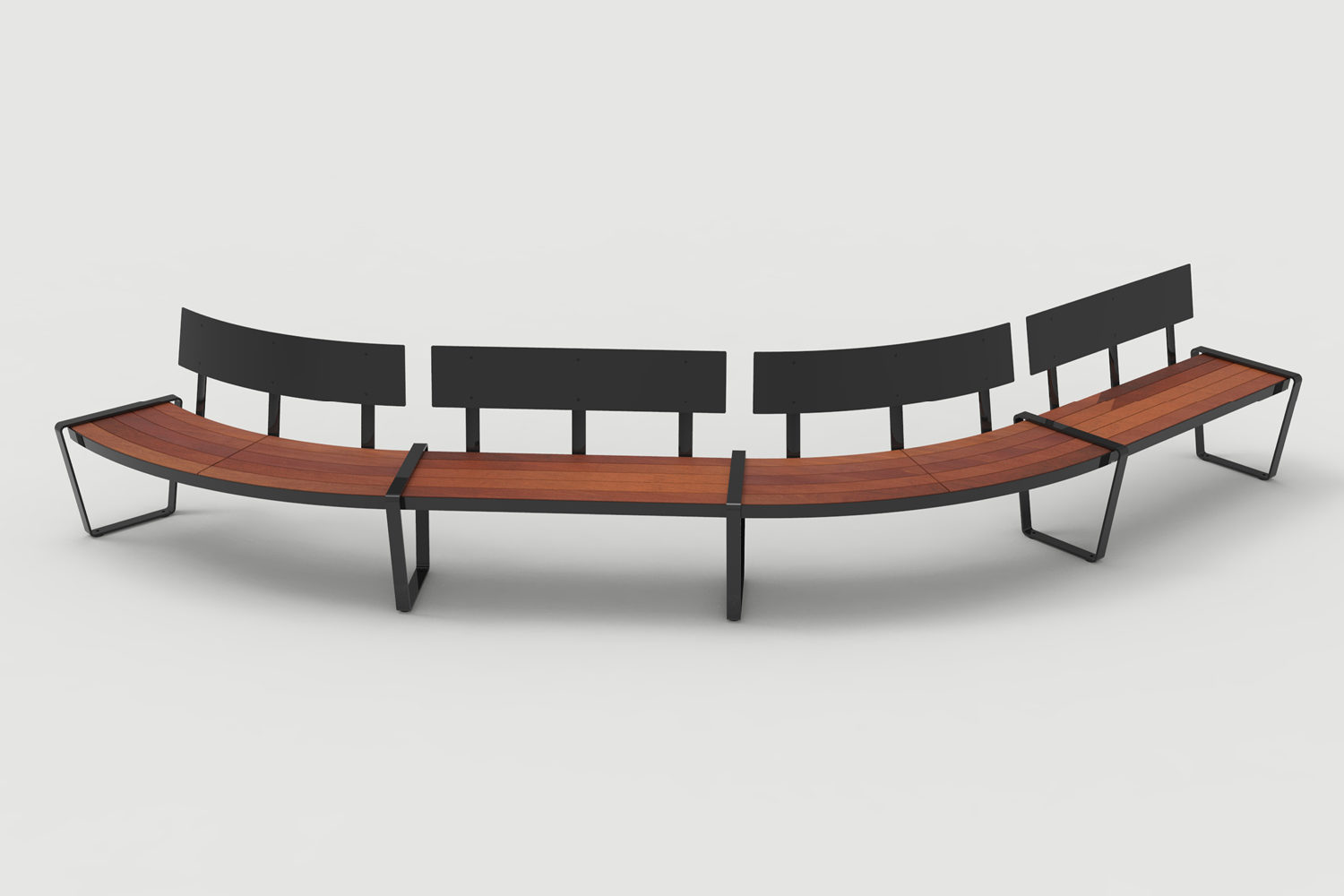 Lexicon Layout LXM1500-00026: Curved, Backed Wood, Armless