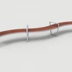 Lexicon Layout LXM1500-00028: Curved, Backless Wood, Arms