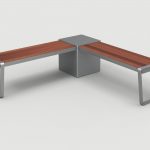 Lexicon Layout LXM1500-00032: Straight, Backless Wood, Square Module