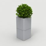 Lexicon Layout LXM1500-00041: Square Planter, End Caps