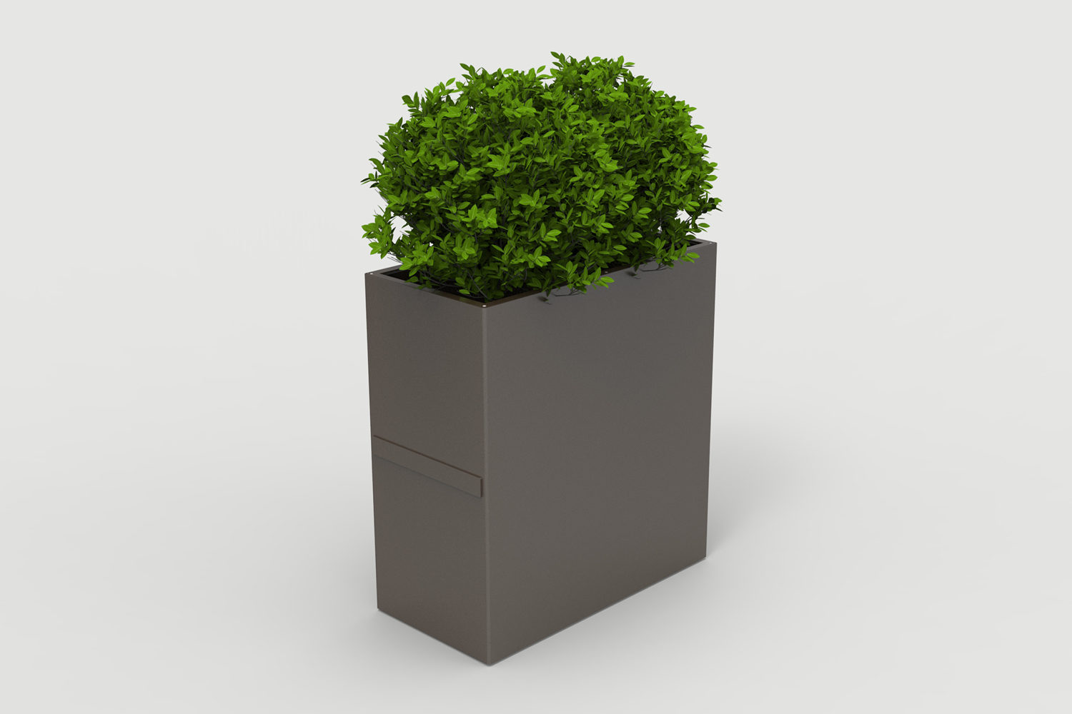 Lexicon Layout LXM1500-00042: Rectangular Planter, End Caps