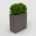 Lexicon Layout LXM1500-00042: Rectangular Planter, End Caps