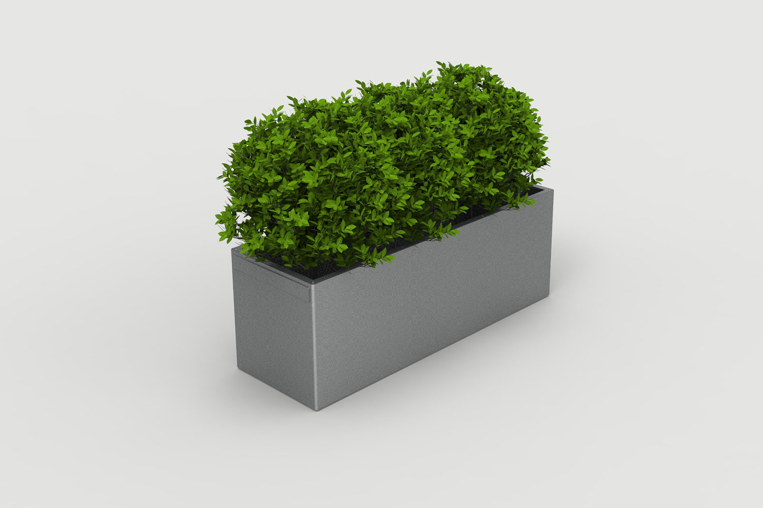 Lexicon Layout LXM1500-00043: Rectangular Planter, End Caps