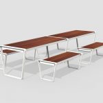 Lexicon Layout LXM1500-00094: 6' Tables, 4' Benches