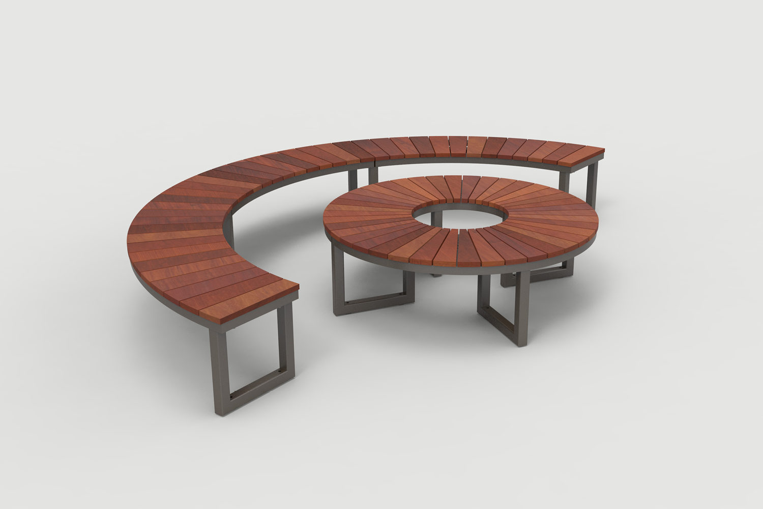 Ogden Layout OGM1900-00022: Combined, front to back slats, square legs