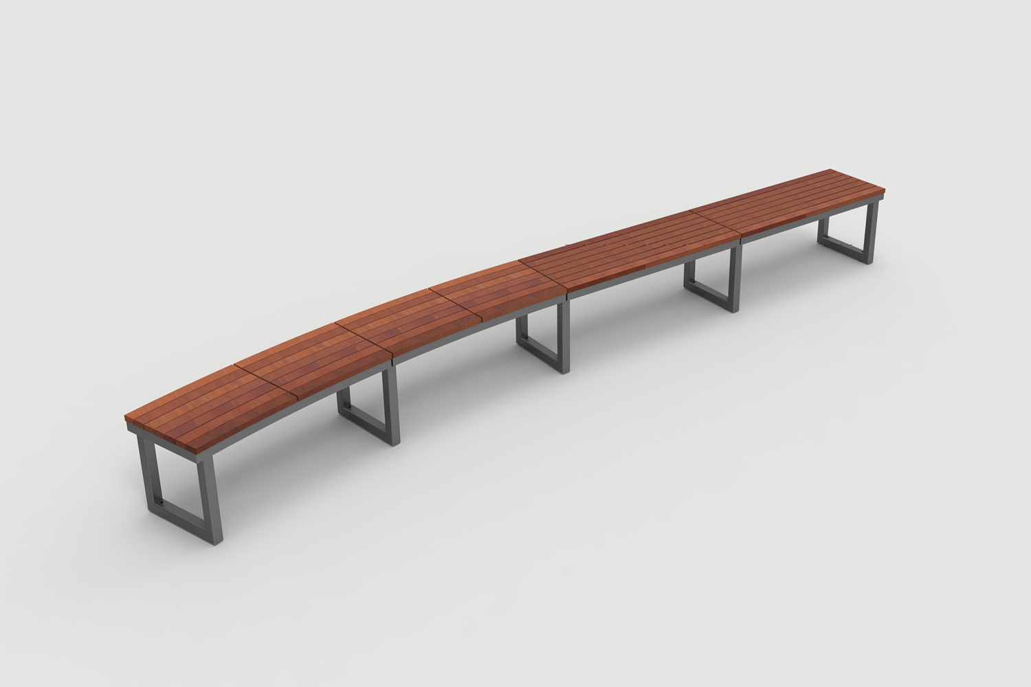 Ogden Layout OGM1900-00143: Combined, left to right slats, wood, square legs