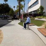 720 Backless Wall Mount benches in San Diego