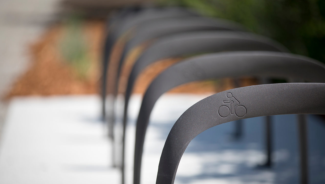 MBR-1600 SC Bike Racks close-up