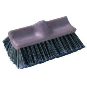 A BRUSH VEHICLE DUAL SURFACE with polystyrene bristles and a beige plastic handle.