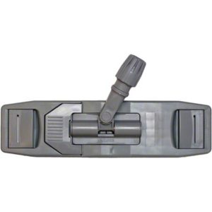 Top view of the CPI PLASTIC TAB FRAME FOR THEMICROFIBER SYSTEM in gray, featuring a central hinge mechanism and a rotating handle connector.