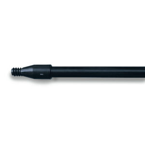 A 60" fiberglass and plastic handle with a threaded tip, item BWK636.