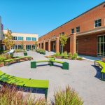 Green Ogden and Lexicon in school yard