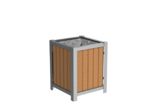 Small Brown Planter