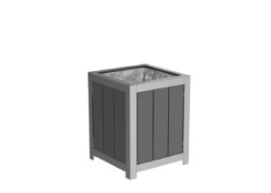 Small Grey Planter