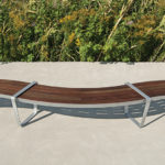 Curved Bench