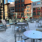 Foro tables and chairs, 720 chairs on rooftop patio