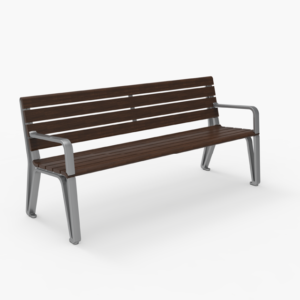 Iconic Backed Bench